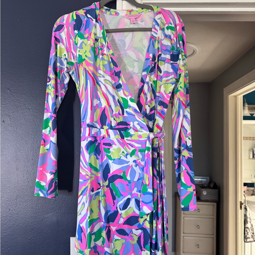 Lilly Pulitzer Multicolor Abstract Dress
